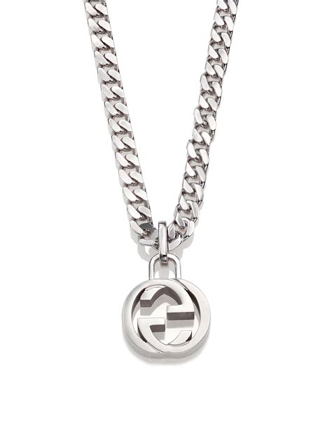 gucci necklace men necklaces|diamond earrings for men gucci.